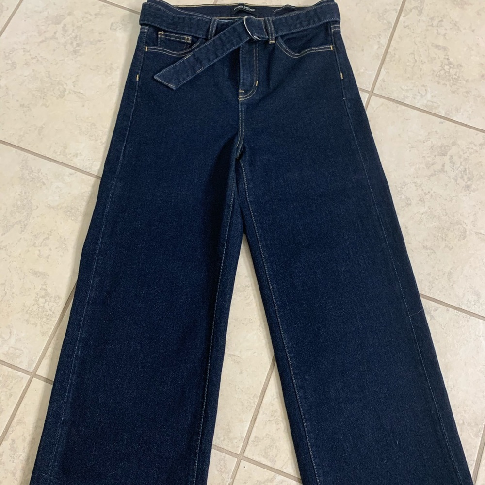 Banana republic demon wide leg trouser